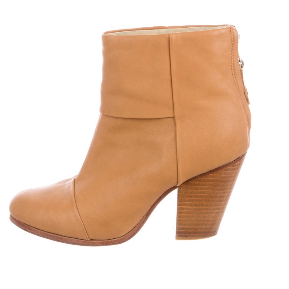 Rag & Bone Tan Newbury Boots - Size 40